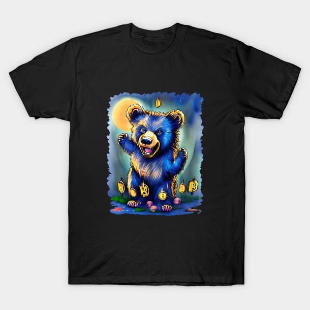 bitcoin bear T-Shirt by ElArrogante